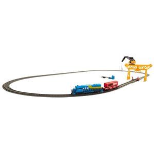 Power Trains Starter Set with Port Cargo Loader Crane Train Play Set